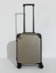 41H-004-420 Чемодан 4-х колесный (бежевый тёмный/39,5*55*20/полипропилен/S/2,5 кг/Eberhart)