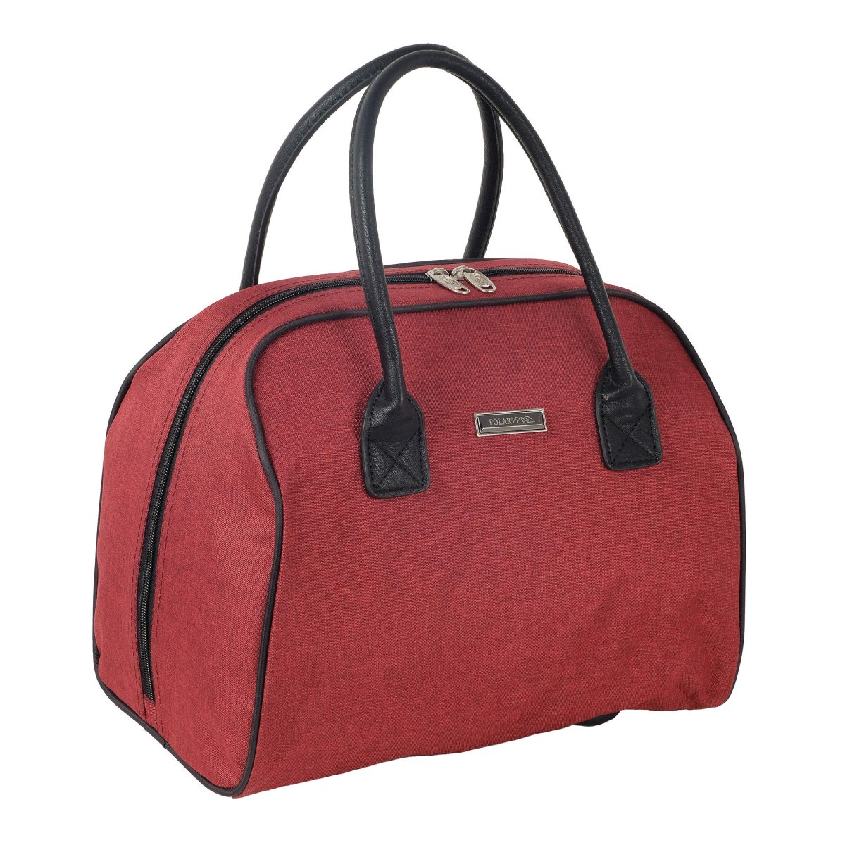 П7113 (бордовый) Сумка Бьюти-КейсПобеда Жаккард (Бордовый/34*30*24/полиэстер/Polar)