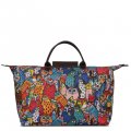 175 Сумка дорожная (Текстиль коты цветные antan/мультиколор20) (мультиколор/44*30*22/текстиль/L)