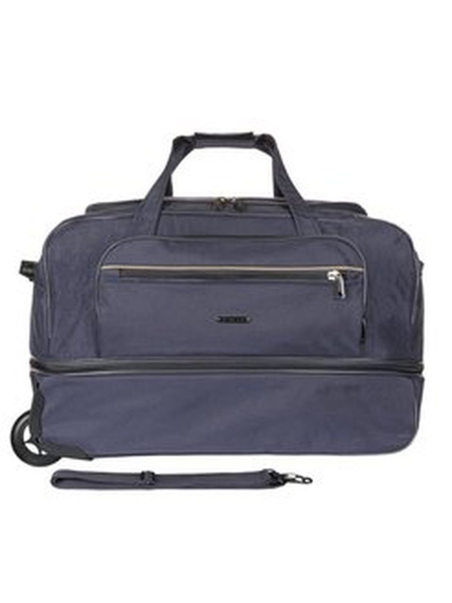 М-6101 Сумка на колесах St-wash серый (Серый/60*44*37,5/полиэстер)