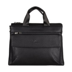 812-21377-1 Портфель мужской экокожа  (Пеллекон) (черный/34*27*4/экокожа/PELLECON)