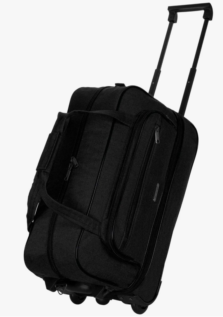М-16 Сумка на колесах катионик черный (Черный/49*32*28/полиэстер/NTL Continent)
