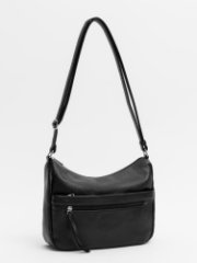 1570 860 01 Сумка женская экокожа (черный) (черный/28*22*11/экокожа/S.Lavia)