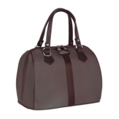 7028.5 (коричневый) Малая Сумка Бьюти-Кейс текстиль (коричневый/34*25*22/полиэстер/Polar)