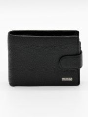 130-DC31-04A Портмоне (чёрный) (Черный/10,5*8,5*1/натуральная кожа/Doublecity)