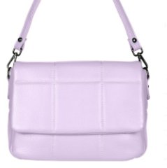 117К Сумка женская натуральная кожа lavander (Сиреневый/натуральная кожа/Redmond)