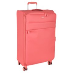 Р2303 (3-ой) Pink (28) чемодан большой тканевый облегченный (Розовый/46*78*29/полиэстер/L/3,1 кг/112 литров/Polar)