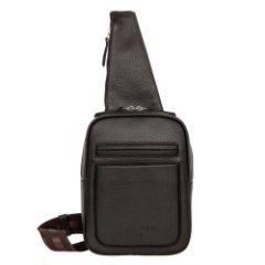 7072 (Napoli dark brown) Сумка СЛИНГ Sergio Belotti (коричневый/18*25*6,5/натуральная кожа/Sergio Belotti)