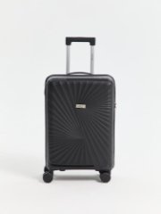 Чемодан Cancun-Black (21) Черный (черный/37*58*23/полипропилен/S/2,7 кг/45 литров/L’case)