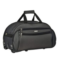 7019.5 (черная) Сумка на колесах дубл Регата (Черный/58*34*30/полиэстер)