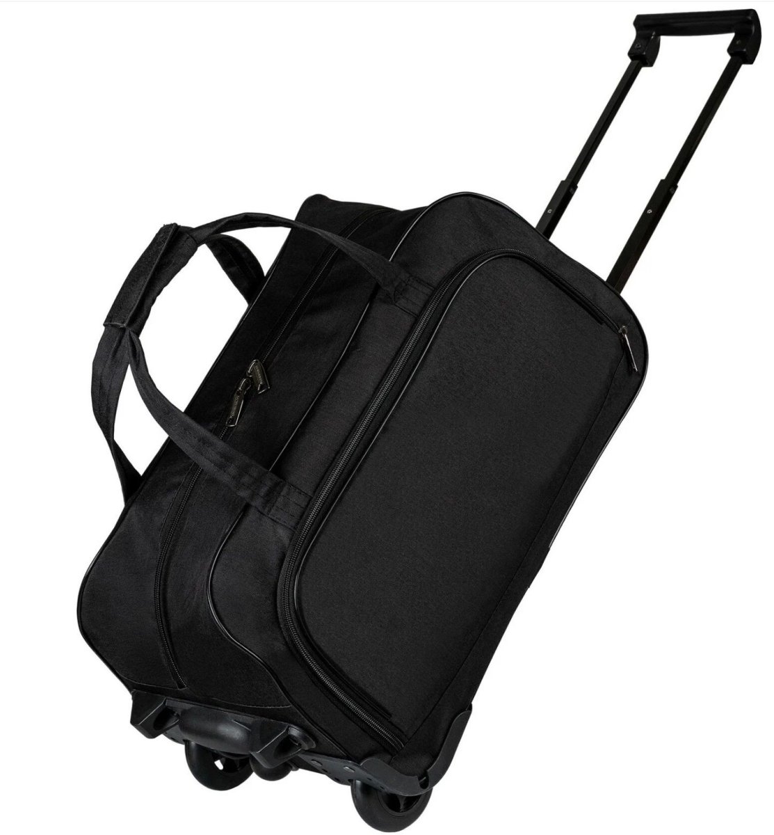 М-18 Сумка на колёсах катионик черный (Черный/50*29*28/полиэстер/NTL Continent)