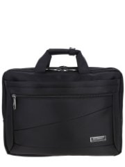 2408 (BLACK) Портфель-рюкзак ARISTOCRAT (черный/41*30*12/полиэстер/L/1,02 кг/15 литров)