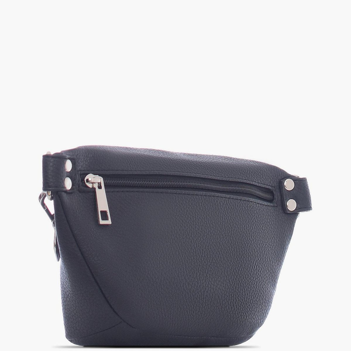 2476VNM Сумка женская поясная Черный (Черный/26*16*8/Экокожа/Richet)