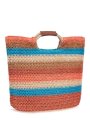 112-009-63 Сумка пляжная мультиколор (Мультиколор/39*38*16/целлюлоза/Redmond)