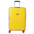 EN6520-24-76 FABRETTI Чемодан 4-х колесный 100% полипропилен (Жёлтый/45*66*26/полипропилен/M/FABRETTI)