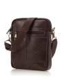 2763BR Сумка мужская натуральная кожа (Коричневый/23*18*4/натуральная кожа)
