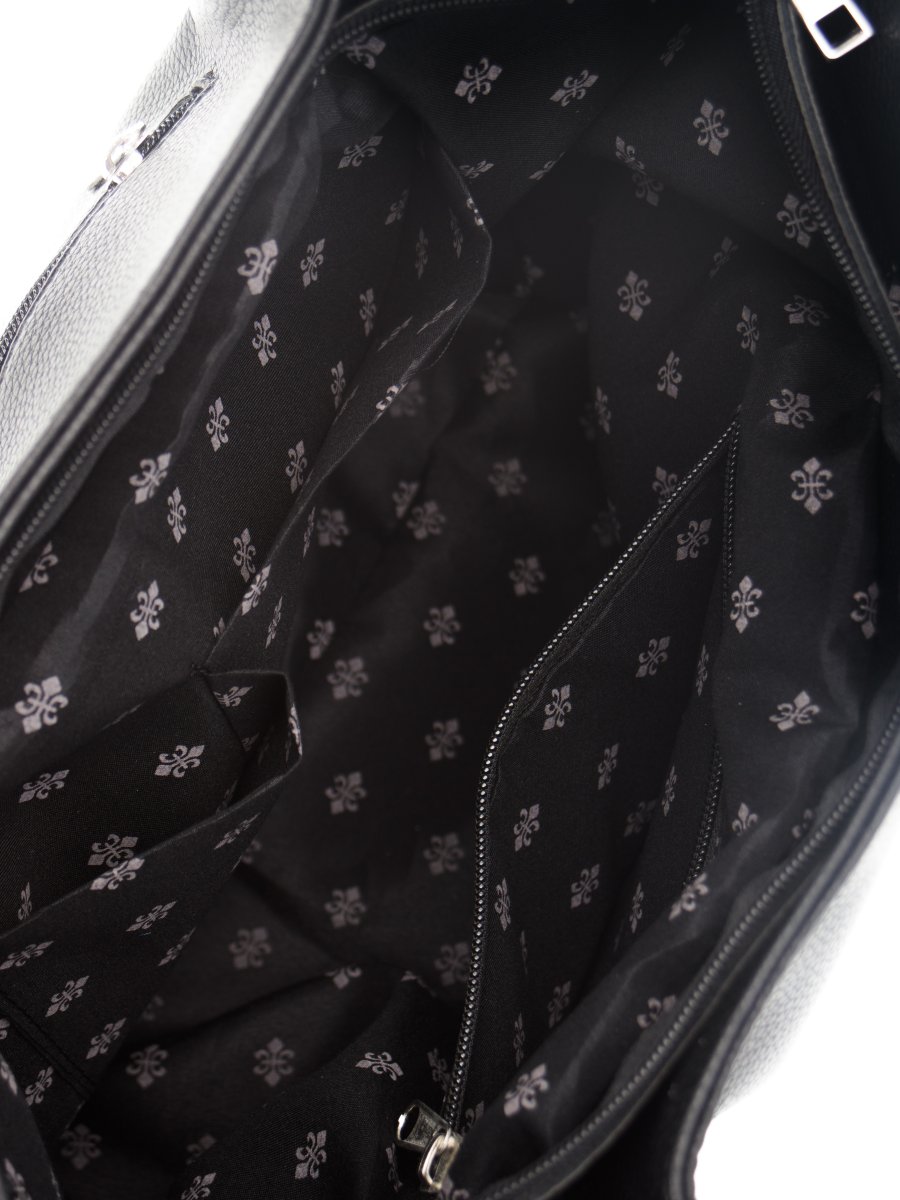 3811 Сумка женская (чёрная) (Черный/31*24*13/Экокожа)