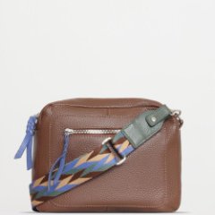 2593LNT Сумка женская Коричневый (Коричневый/23*20*8,5/натуральная кожа/Richet)