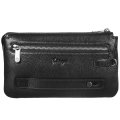 0746-45 Сумка мужская KARYA (Черный/24*14*5/натуральная кожа)
