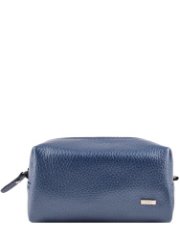 65658 Косметичка МИННА INDIGO кожа флотер металлик синий (Синий/натуральная кожа/Esse)