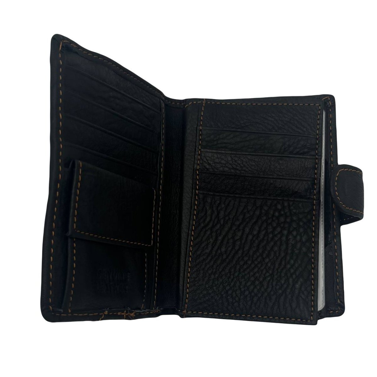 302-6 Портмоне натуральная кожа волк (black) (черный/14*10*2/натуральная кожа/Hogerland)