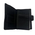 302-6 Портмоне натуральная кожа волк (black) (черный/14*10*2/натуральная кожа/Hogerland)