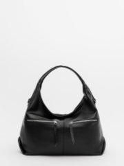 1513 103 01 Сумка женская экокожа (черный) (черный/34*29*15/экокожа/S.Lavia)