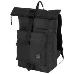 П17008 (Black) черный рюкзак PVC текстиль (Черный/29*44*13/полиэстер/0,53 кг/22 литра/Polar)