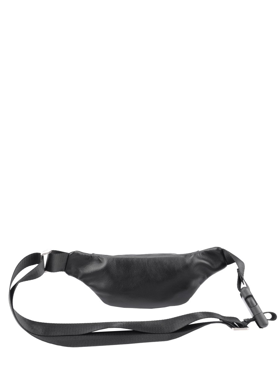 72806 Сумка поясная НИК BLACK кожа черный (Черный/23*11*5/натуральная кожа/R.Blake)