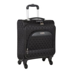 П7106 (черный) сумка Пилотнов.дубл.метал.каркас 4 колеса (Черный/38*51*19/полиэстер/S/2,55 кг/36 литров)