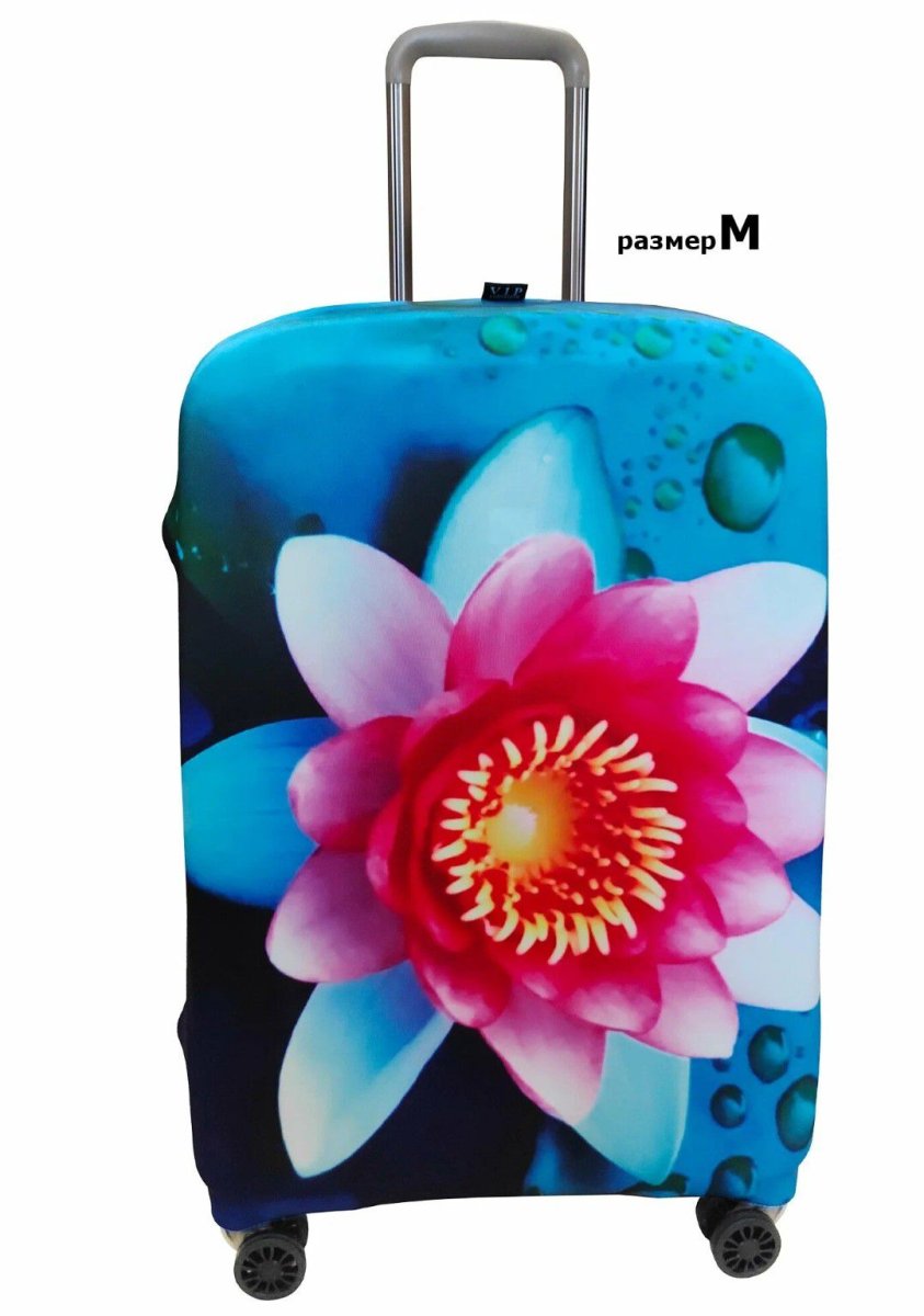 2338 Чехол для чемодана (M) (M/бифлекс/VIP COLLECTION)