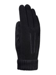 305WL black перчатки Malgrado (8) (Черный/8/натуральная замша/трикотаж/Malgrado)