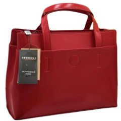 8771К Сумка женская натуральная кожа (red) (Красный/33*25*11/натуральная кожа/Redmond)
