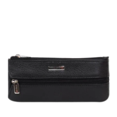 052-45 Ключница натуральная кожа KARYA (Черный/16*7*1,5/натуральная кожа)