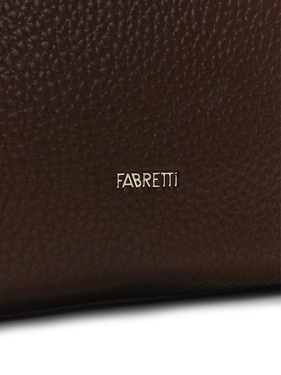 FG25033-12 FABRETTI Сумка женская 100% полиуретан (коричневый)