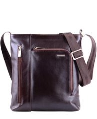 55549 Сумка TEODOR TORONTO кожа шоколад (Коричневый/натуральная кожа/R.Blake)