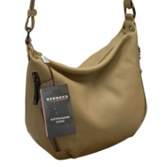 7506К Сумка женская натуральная кожа (cream) (Бежевый/18*24*10/натуральная кожа/Redmond)
