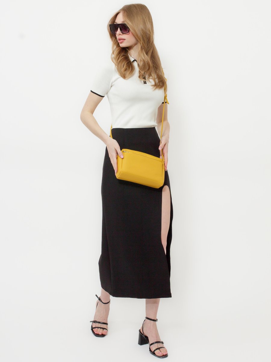 2536VN Сумка женская Желтый (Жёлтый/23*16*8/Экокожа)