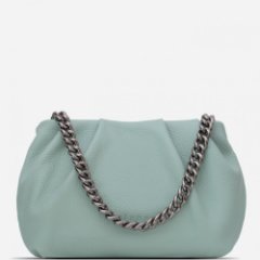 2914LN Сумка женская Зеленый (Зелёный светлый/27*19*5/натуральная кожа/Richet)