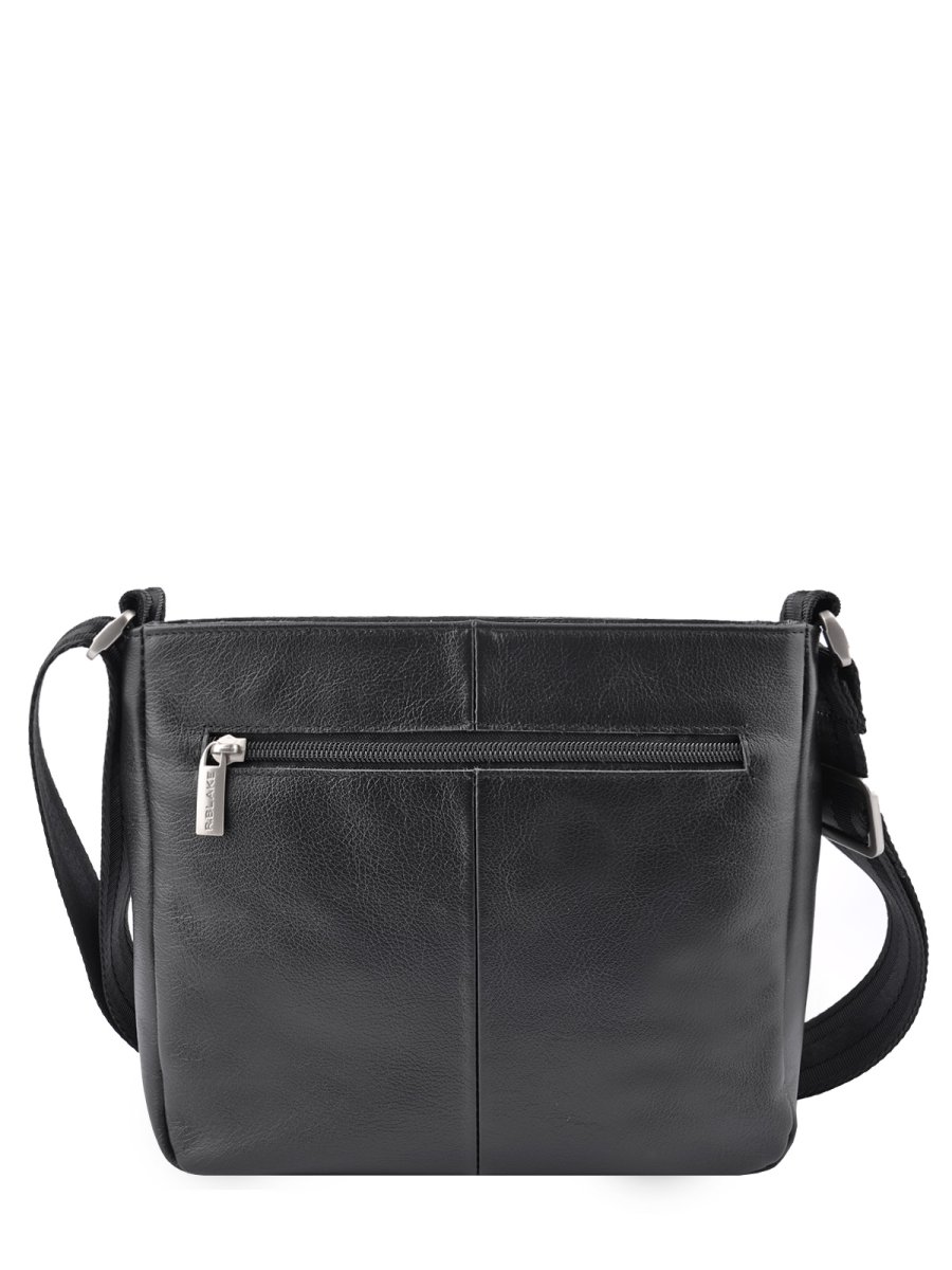 73789 Сумка РОБЕРТ BLACK кожа черный (Черный/натуральная кожа/R.Blake)