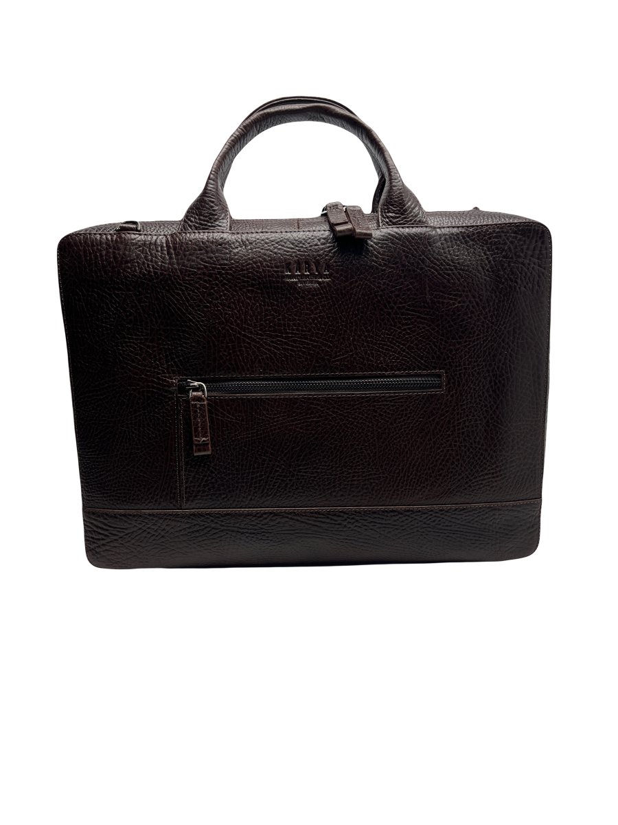 0829-04 Сумка мужская KARYA (Коричневый/40*30*7/натуральная кожа)