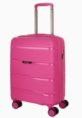 47B-038-420 Чемодан 4-х колесный (Розовый/37*55*22/полипропилен/S/2,5 кг/35 литров/Eberhart)