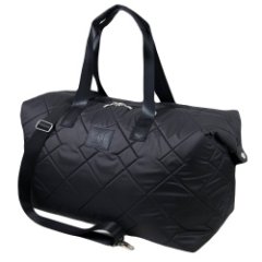 501-30303 Сумка дорожная черный+ромбы (Dewspo) (Черный/46*34*19/текстиль/33 литра/KATY NIKOLAEVA)