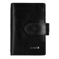 42003-64D Black Визитница (Malgrado) (черный/7,5*11*1,5/натуральная кожа/Malgrado)
