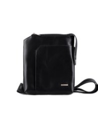 42199 Сумка MATTEO BLACK кожа черный (Черный/20*23*3,5/натуральная кожа/R.Blake)