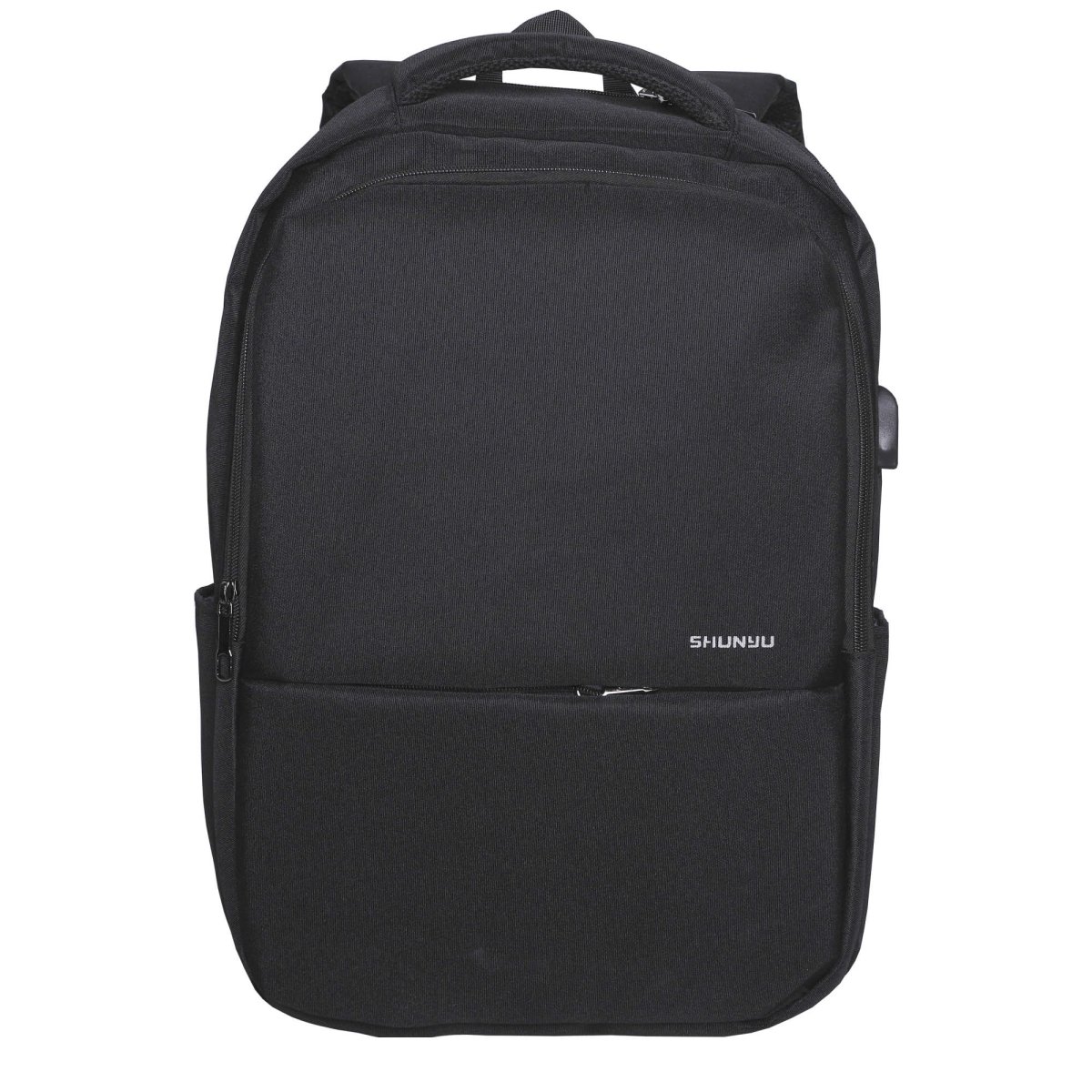 0968 черный Молодежный рюкзак MERLIN  (Черный/22*37*10/полиэстер/MERLIN)