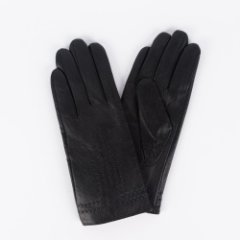 141322L-13894-01-7,5 Перчатки женские Russian Look черный (м) (Черный/7,5/натуральная кожа/Russian Look)