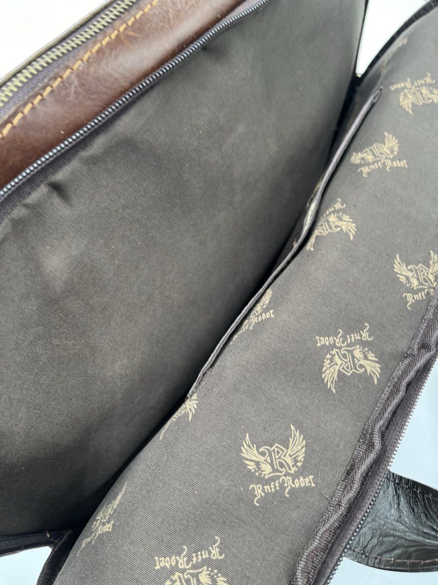 4063 (Brown) Сумка мужская натуральная кожа (коричневый/39*30*6,5/натуральная кожа/Hogerland)