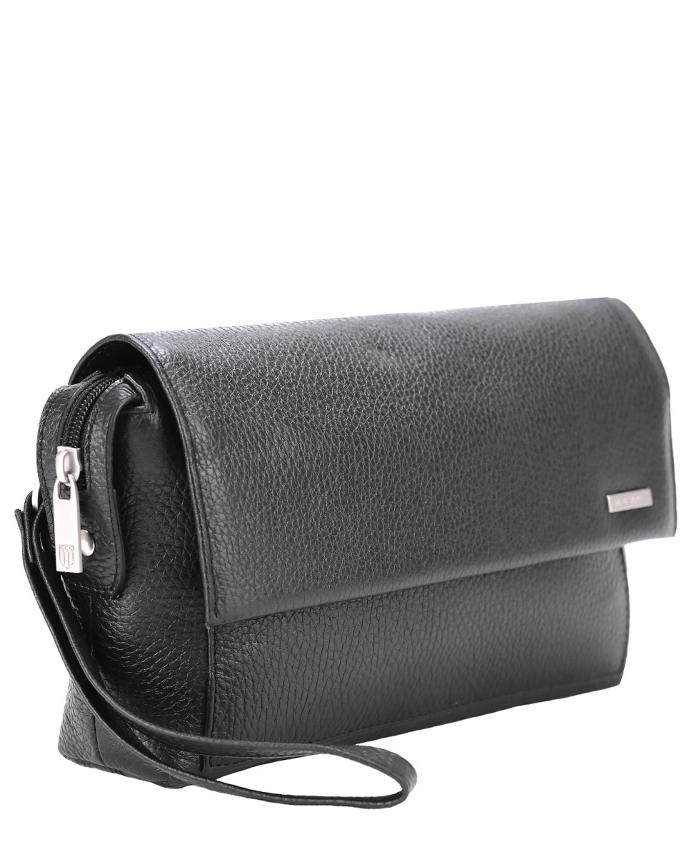 53128 Сумка-клатч LEWIS DEERSKIN кожа черный (Черный/22*13*5/натуральная кожа/R.Blake)