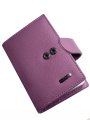 42003-2605 Plum Визитница Malgrado (фиолетовый/7,5*11*1,5/натуральная кожа/Malgrado)